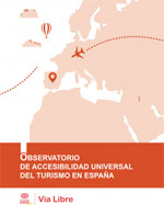 Portada del Observatorio de la accesibilidad universal del turismo en España de Fundación ONCE