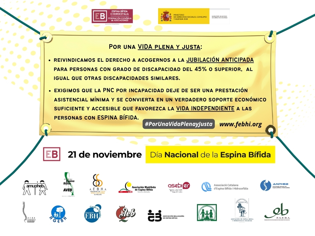 cartel del dia internacional de la espina bifida