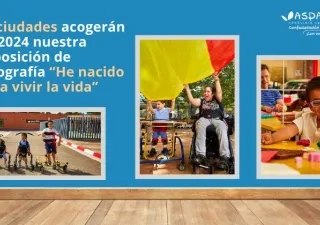 Fotografías de la exposición de Aspace | Foto de Aspace Madrid